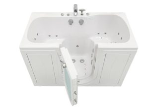 Two seat walk in tub